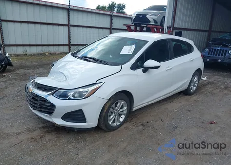 2019 Chevrolet Cruze Ls из США, поврежденный, VIN 3G1BC6SM7KS586526